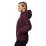 W Stretchdown Hoody rouge cacao 604