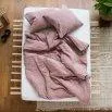 Linus uni, pillow case 50x70 cm ash rose - lavie