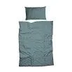 Louise uni, pillow case 50x70 cm pine green - lavie