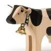 Freiburg cow 2 standing wooden animal Trauffer - Trauffer