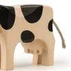 Freiburg cow 2 standing wooden animal Trauffer - Trauffer