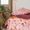 SOSTO dusty pink/caramel, Duvetbezug 200x210 cm - Journey Living