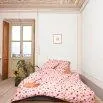 SOSTO dusty pink/caramel, Kissenbezug 65x65 cm - Journey Living