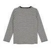 Langarmshirt Nearly Black Off White - Gray Label