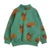 Sweatshirt Ducks Aop Green - Mini Rodini