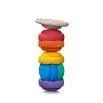 Stapelstein Rainbow basic + Stapelstein Balance Board Confetti - Stapelstein