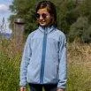 Kinder Fleecejacke Elisha faded denim - rukka