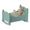 Cradle, Baby Mouse - Blue - Maileg