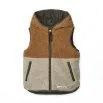 Weste Diana Réversible Army Brown Mix - LIEWOOD