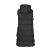 Ladies thermal gilet long Petra black - rukka