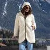 Frauen Sherpa Mantel Fiona arctic wolf - rukka