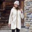 Frauen Sherpa Mantel Fiona arctic wolf - rukka