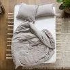 Comforter cover Louise taupe 160x210 cm - lavie