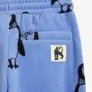 Pantalon en polaire Penguin Blue - Mini Rodini