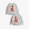 Sweat-shirt Cat Sp Grey Melange - Mini Rodini