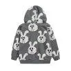 Sweatshirtjacke Bunny Grey - Little Man Happy