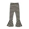 Leggings Striped Phantom Black White - Little Man Happy