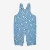 Baby dungarees Beneath The Moon Light Blue - Bobo Choses