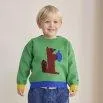 Baby Pullover Hungry Squirrel Green - Bobo Choses