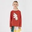 Langarmshirt Freedom Bird Red - Bobo Choses