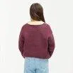 Strickpullover Round Neck Berry - MATONA