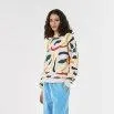 Sweat-shirt Brushstrokes imprimé multicolore - Bobo Choses