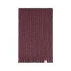 Berry knitted scarf - MATONA