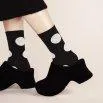 Rie Crew socks - Black - Hansel From Basel