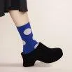 Socken Rie Crew - Cobalt - Hansel From Basel