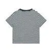 T-Shirt Blue Grey Off White - Gray Label