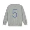 Sweat-shirt 5 Grey Melange Blue Moon - Gray Label