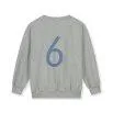 Sweat-shirt 6 Grey Melange Blue Moon - Gray Label