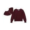 Pull en maille Thulla Deep Mulberry - MarMar Copenhagen