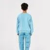 Sweat-shirt Funny Ghost Light Blue - Bobo Choses