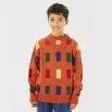 Pull en tricot Color Game all over Red - Bobo Choses