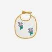 Bib Pansy Flower Lavender - Bobo Choses