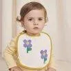 Bib Pansy Flower Lavender - Bobo Choses