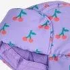 Baby cap Chapka Cherry all over Purple - Bobo Choses