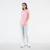 T-Shirt Essentials Stacked Logo T-Shirt Hazy Rose - New Balance