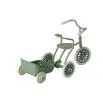 Tricycle remorque Vert - Maileg