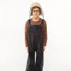 Dungarees Denim Black - tinycottons