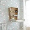 Wall-mounted changing table NOGA White - Charlie Crane