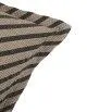 Landscape Stripes Sesame cushion - Nobodinoz