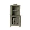 Corner cupboard, mouse - light green - Maileg