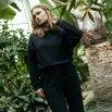 Botanic Sweater black intense - Moya Kala