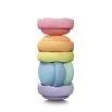 Stacking stone Mini Rainbow pastel - Stapelstein