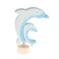 Plug figure two dolphins