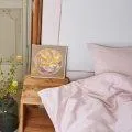 BRAGA dusty pink, housse de couette 160x210 cm