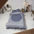 ARTHUR pillow case 65x65cm dark blue