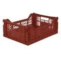 Storage Basket Midi Tile Red